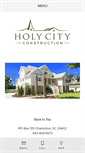 Mobile Screenshot of holycityconstruction.com